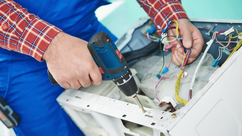 Arnavutköy Beko Beko çamaşır makinesi kart tamiri – Su almama arızası orijinal parça ile giderildi. - Teknik servis örneği